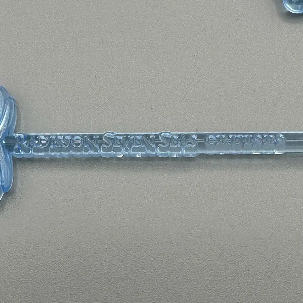 Vintage Swizzle Stir Sticks Blue Liar Set of 10 7
